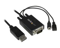StarTech.com Câble adaptateur DisplayPort vers VGA de 3 m avec audio - M/M - 1920x1200 / 1080p
