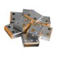 Lindy 40463 bloqueur de port USB Type-A Orange Acrylonitrile-Butadiène-Styrène (ABS) 10 pièce(s)