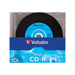 Verbatim Data Vinyl - CD-R x 10 - 700 Mo - support de stockage