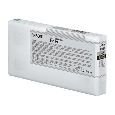 Epson T9139 - light light black - original - ink cartridge