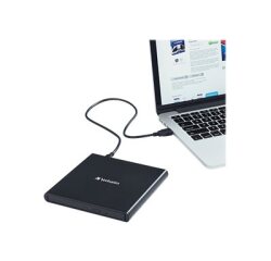 Verbatim Slimline - DVD±RW-Laufwerk (±R DL) - USB 2.0 - extern