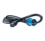 APC NetShelter - Cordon d'alim - Prises CEI309 et C19 - 50/60 Hz - 16A - 2,5m - Professionnels