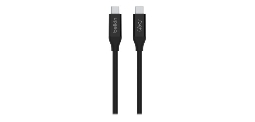 Belkin INZ001bt0.8MBK câble USB USB4 Gen 3x2 0,8 m USB C Noir