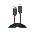 Lindy Câble DisplayPort 1.2, Black Line, 1m
