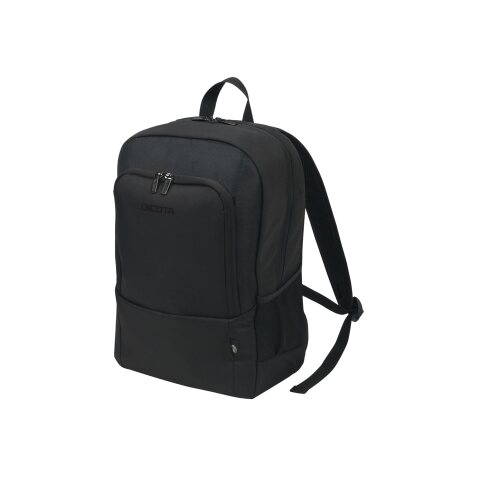 DICOTA Eco Backpack BASE 43,9 cm (17.3") Sac à dos Noir