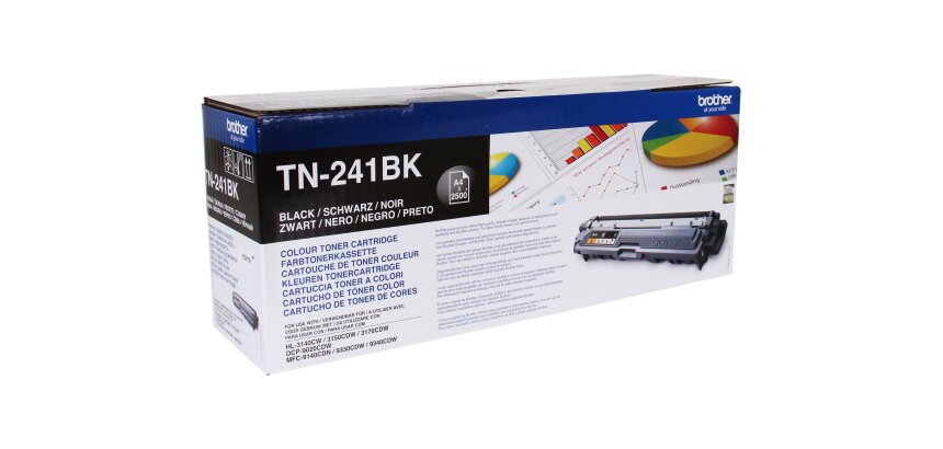 Brother TN-241BKTWIN Cartouche de toner 2 pièce(s) Original Noir