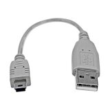 StarTech.com Câble Mini USB 2.0 15 cm - USB A vers mini USB B