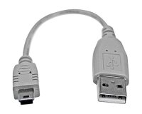 StarTech.com Câble Mini USB 2.0 15 cm - USB A vers mini USB B
