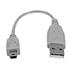 StarTech.com Câble Mini USB 2.0 15 cm - USB A vers mini USB B