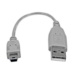 StarTech.com Câble Mini USB 2.0 15 cm - USB A vers mini USB B
