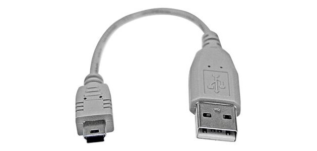 StarTech.com Câble Mini USB 2.0 15 cm - USB A vers mini USB B