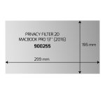 Port Designs 900255 filtre anti-reflets pour écran et filtre de confidentialité 33 cm (13") Ordinateur portable