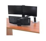 Ergotron WorkFit -A 61 cm (24") Bureau Noir
