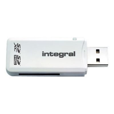 Integral INCRSDNRP lecteur de carte mémoire USB 2.0 Blanc