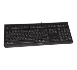 CHERRY KC 1000 clavier Bureau USB QWERTY Anglais britannique Noir