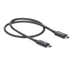 StarTech.com Câble Thunderbolt 3 (40 Gb/s) USB-C de 50 cm - Compatible Thunderbolt, USB et DisplayPort - M/M