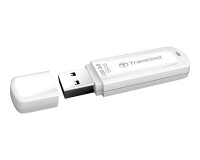 Transcend JetFlash 730 64GB USB 3.0 lecteur USB flash 64 Go USB Type-A 3.2 Gen 1 (3.1 Gen 1) Blanc