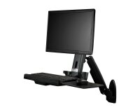 StarTech.com Support de bureau debout mural pour écran, clavier et souris