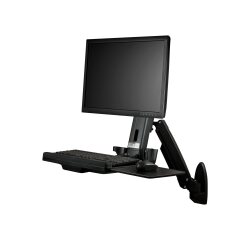 StarTech.com Support de bureau debout mural pour écran, clavier et souris