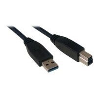MCL MC923AB-2M/N câble USB USB A USB B Noir