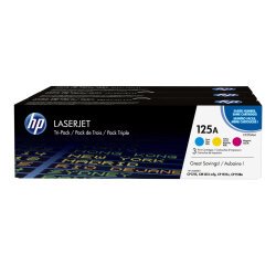 HP 125A - 3 - geel, cyaan, magenta - origineel - LaserJet - tonercartridge (CE259AM)