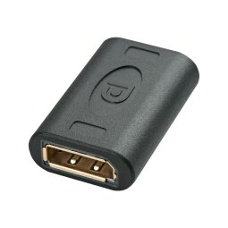 Lindy 41020 changeur de genre de câble DisplayPort Noir