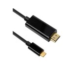 DLH DY-TU4662B câble vidéo et adaptateur 2 m USB Type-C HDMI Noir