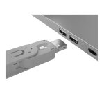 Lindy Clé pour bloqueur de port USB A, Blanc