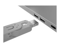 Lindy Clé pour bloqueur de port USB A, Blanc