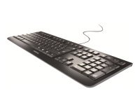 CHERRY DC 2000 clavier Souris incluse Bureau USB QWERTY Anglais britannique Noir