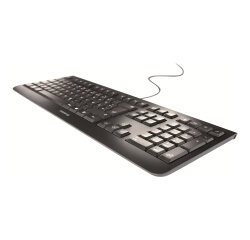 CHERRY KC 1000 clavier Bureau USB QWERTY Anglais britannique Noir