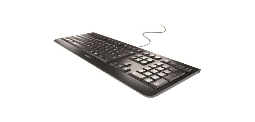 CHERRY DC 2000 clavier Souris incluse Bureau USB QWERTY Anglais britannique Noir