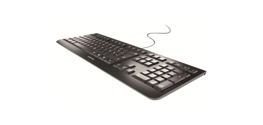 CHERRY KC 1000 clavier Bureau USB QWERTY Anglais britannique Noir