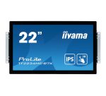 iiyama ProLite TF2234MC-B7X écran plat de PC 54,6 cm (21.5") 1920 x 1080 pixels Full HD LED Écran tactile Multi-utilisateur Noir