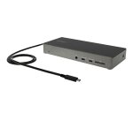 StarTech.com Dock USB-C - Station d'accueil USB Type C Triple Écrans 4K - Alimentation 100W - DP 1.4 Alt Mode & DSC, 2x DisplayPort 1.4/HDMI 2.0 - 6xUSB (2x 10Gbps) - Windows/Chrome
