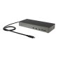 StarTech.com USB-C Dock - Triple 4K Monitor USB Typ-C Docking Station - 100W Power Delivery 3.0 - DP 1.4 Alt Mode & DSC, 2x DisplayPort 1.4/HDMI 2.0 - 6xUSB (2x 10Gbps) - Windows/Chrom