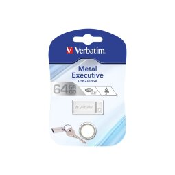 Verbatim Metal Executive - USB-flashstation - 64 GB