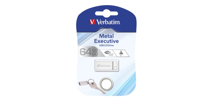 Verbatim Clé USB 2.0 Executive métallique 64 GB