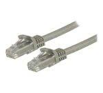 StarTech.com Cordon de raccordement UTP CAT6 - 1,5 m - Sans crochet - Câble patch RJ45 - Gris