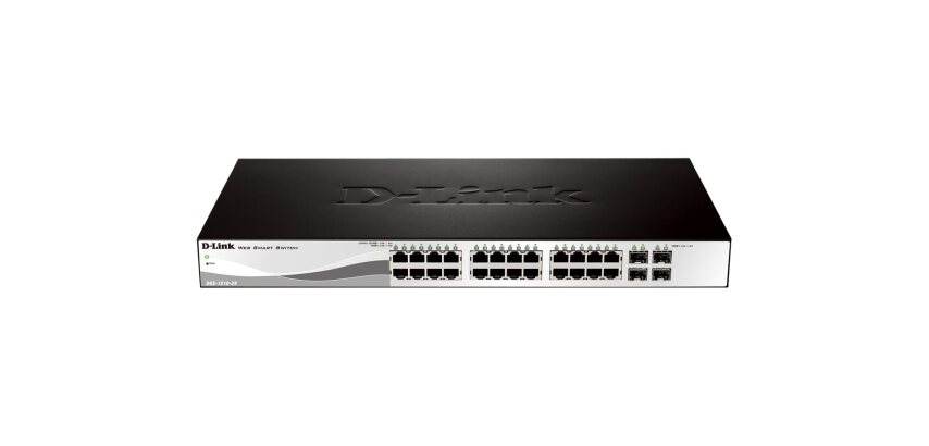 D-Link DGS-1210-28 Géré L2/L2+ 1U Noir