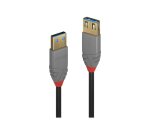 Lindy Rallonge USB 3.2 type A, 5Gbit/s, Anthra Line, 1m