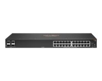 HPE Aruba Networking 6100 24G 4SFP+ Géré L3 Gigabit Ethernet (10/100/1000) 1U Noir
