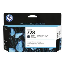 HP 728 - matzwart - origineel - DesignJet - inktcartridge