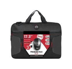 Port Designs Premium 43,9 cm (17.3") Housse Noir