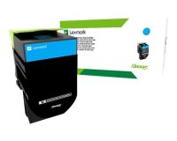 Lexmark - cyan - original - toner cartridge