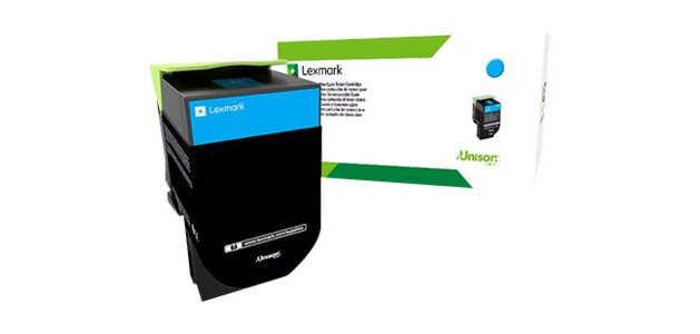 Lexmark - cyaan - origineel - tonercartridge