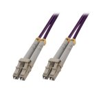 MCL 15m 50/125 OM4 LC/LC câble InfiniBand et à fibres optiques LC/LC Violet