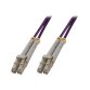 MCL 15m 50/125 OM4 LC/LC câble InfiniBand et à fibres optiques Violet