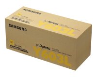 Samsung CLT-Y603L - hoog rendement - geel - origineel - tonercartridge (SU557A)
