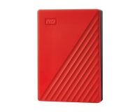 Western Digital My Passport disque dur externe 4 To 3.2 Gen 1 (3.1 Gen 1) Rouge